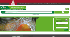 Desktop Screenshot of catalogo.urosario.edu.co